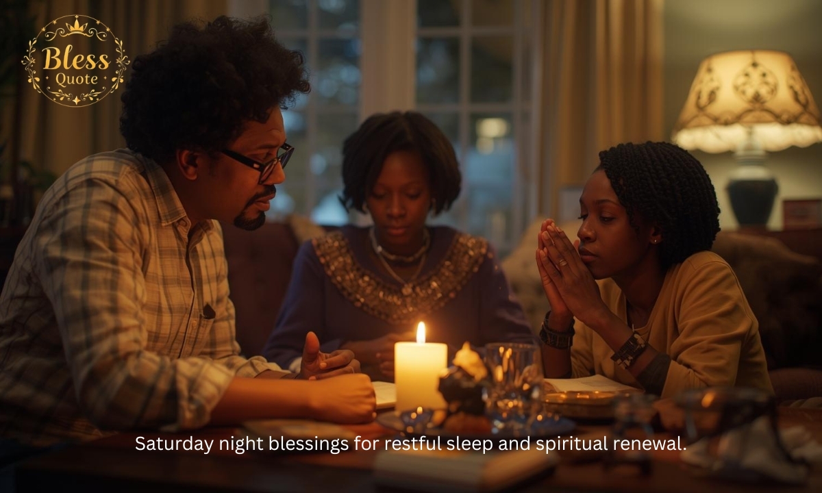 African American Saturday Night Blessings and Prayers